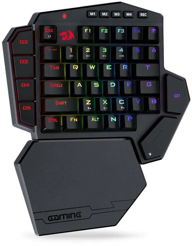 Main image of Wireless One-Handed RGB Gaming Keypad, 42-Key Layout