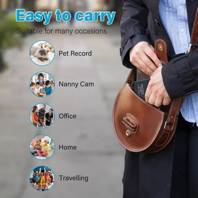 Alt view image 7 of 7 - 1080P 10000mAh Large Capacity Portable Power Bank Hidden Camera, 20 Hours Continuous Record Mini Security Nanny Spy Cam with Gravity Sensor/Motion Detection/Night VisionNo WiFi No Audio