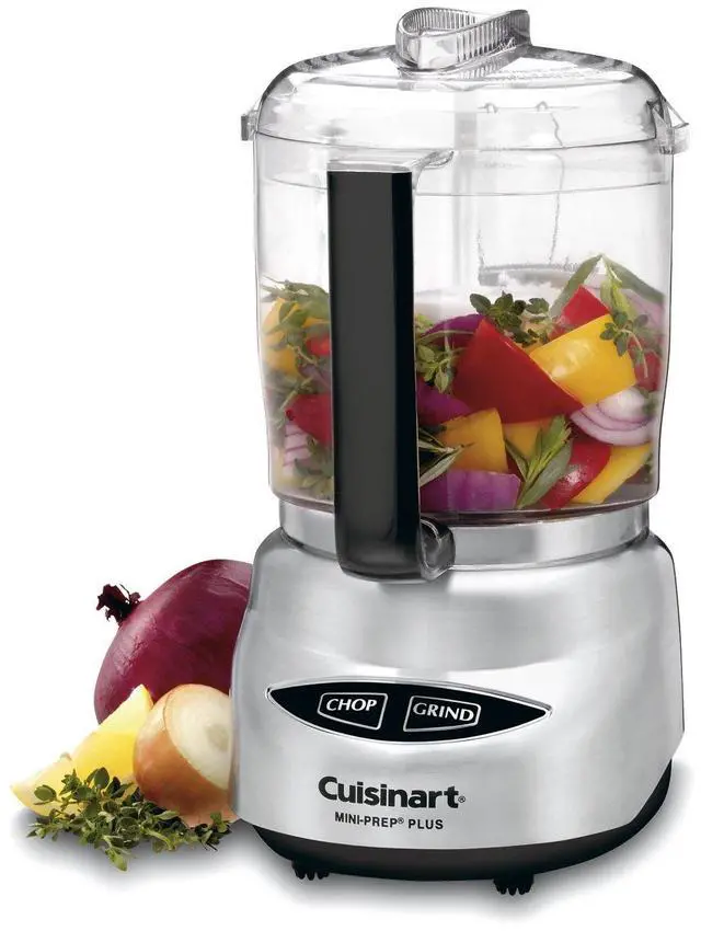 Main image of Mini Prep Plus Food Processor, 4 Cup, Brushed Stainless (Shiny)