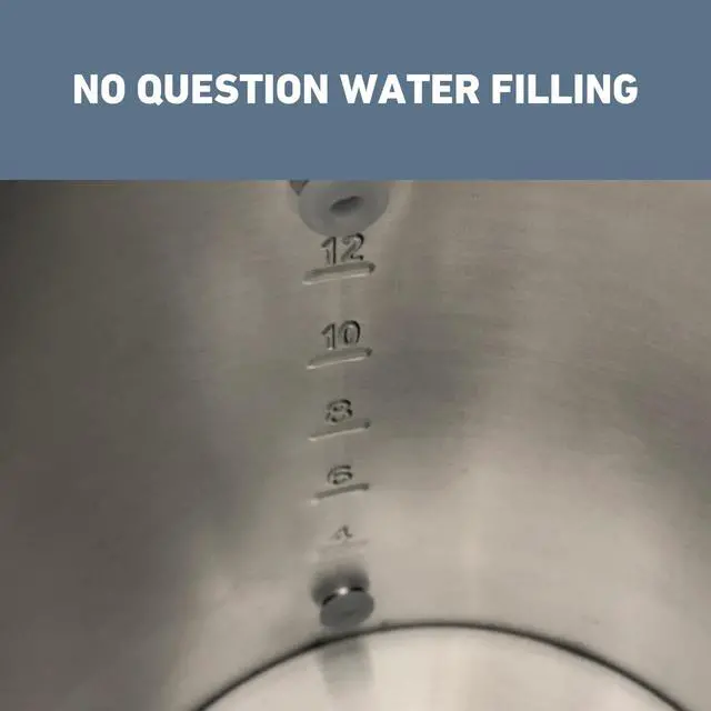 Alt view image 4 of 7 - Electric Percolator Classic Style Coffee Maker with Heat Resistant Handle Base and Detachable Cord with Stainless Steel Stem and Basket, 12-Cup, Silver