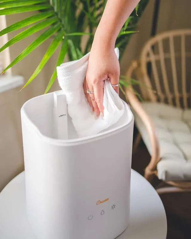 Alt view image 7 of 7 - Top Fill Ultrasonic Cool Mist Humidifier for Bedroom and Large Rooms, 1.2 Gallon Essential Oil Diffuser with Nightlight and Auto Shut-Off