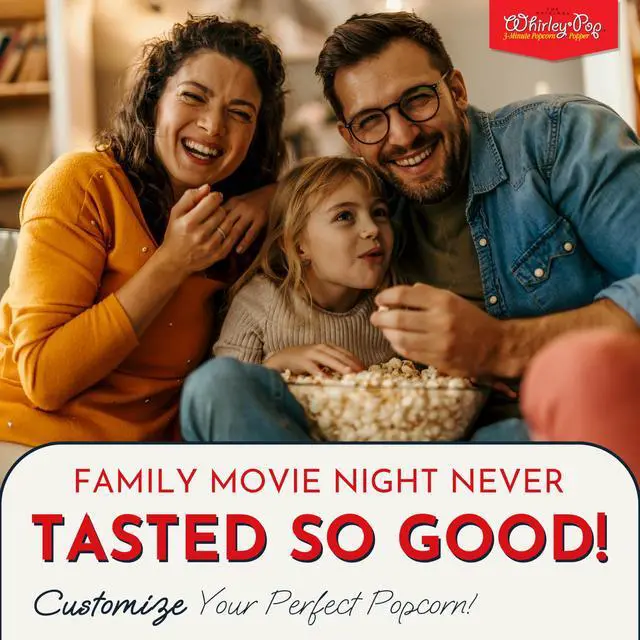 Alt view image 3 of 7 - Original Whirley Pop Popcorn Maker - 6 Quart Popcorn Popper, Aluminum Popcorn Maker With Metal Gears,  Stove Top, Gourmet Popcorn Pot, Culinary Popper (Red)