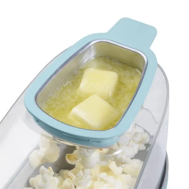 Alt view image 4 of 4 - 04867 Poplite Plus Hot Air Popcorn Popper - Built-In Measuring Cup + Melts Butter, Easy to Clean, Built-In Cord Wrap, 18 Cups, Aqua