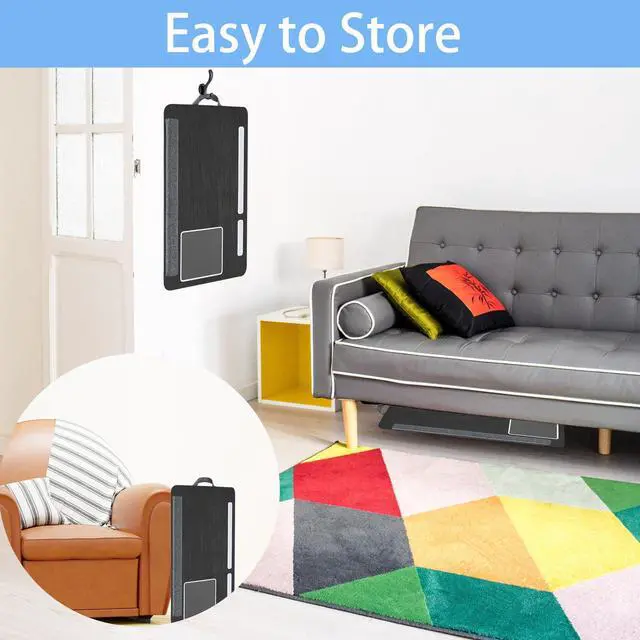 Alt view image 5 of 5 - Lap Desk with Cushion - Fit up to 17 Laptop Desk for Bed Couch, Adjustable Computer Tray Table for Adults,Portable Foldable Lap Stand with Tablet & Phone Holder,Mouse Pad & Wrist Rest