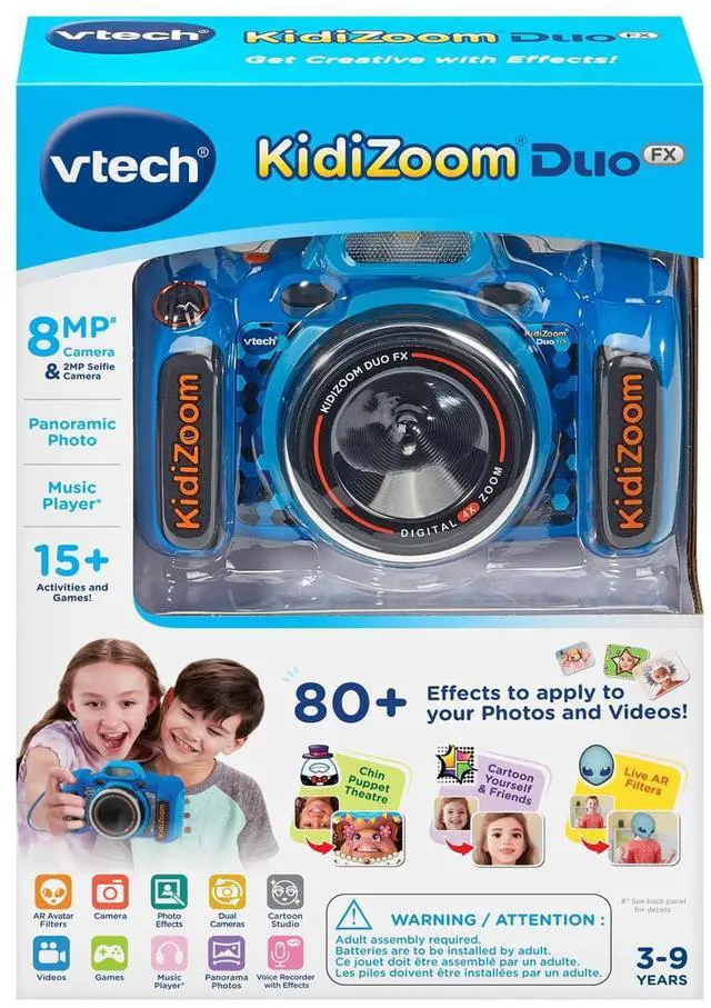 Alt view image 7 of 7 - KidiZoom Duo Camera FX Kids Digital Dual Cameras, Blue