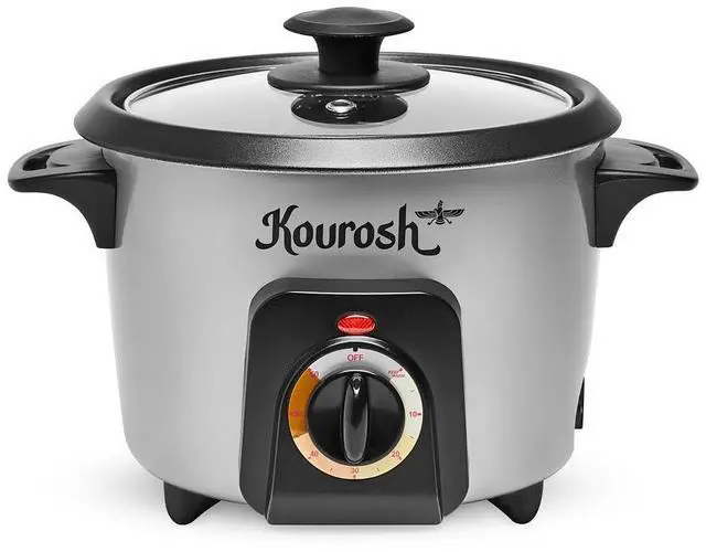 Alt view image 4 of 5 - YEDI KOUROSH Automatic Persian Rice Cooker - Tahdig Rice Maker Perfect Rice Crust (4 CUP)