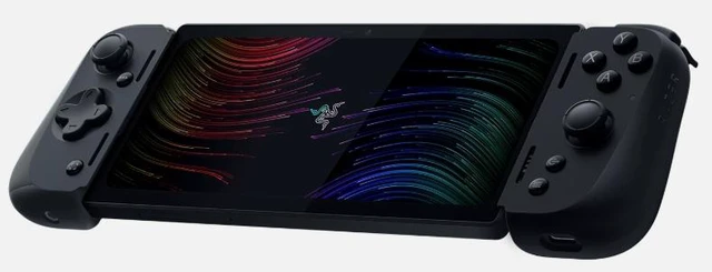 Alt view image 4 of 5 - Razer Edge 5g Unlocked 128GB Black (Grade A) + Controller