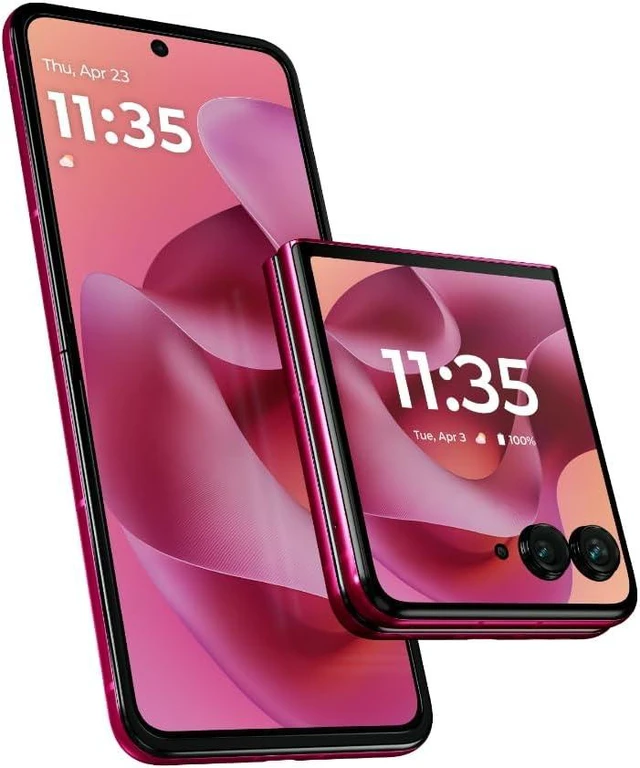 Main image of Motorola Razr+ 2025 | Unlocked | Made for US 12/256GB | 50MP Camera | Hot Pink (Grade A)