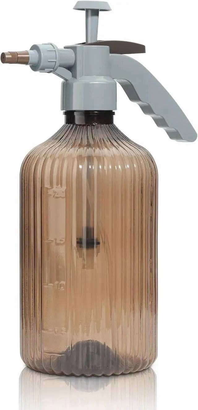 Main image of Tanvia 67oz Fine Mist Spray Bottle, Hand Held Pressure Plant Mister with Top Pump, Plastic Empty Water Sprayer Watering Can with Adjustable Nozzle for Indoor and Outdoor Gardening and Home Cleaning