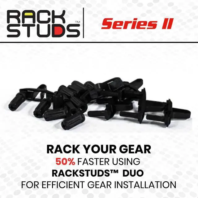 Alt view image 4 of 7 - DUO20 1RU Series II Rack Mount Solution - Effortless Alternative to Traditional Rack Screws and Cage Nuts & Server Rack Screws Ideal for Server Hardware Setup - 20-Pack, Universal Version