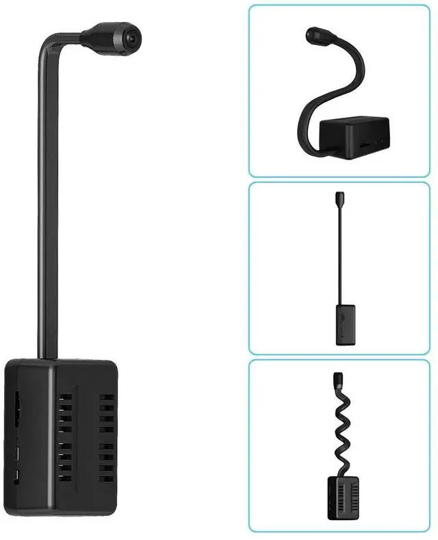 Alt view image 7 of 7 - 4K HD Mini WiFi Security Camera, Night Vision, Motion Detection, Remote Monitoring