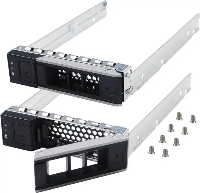 Main image of Vszerda Hard Drive Tray Caddy 3.5 SSD Caddy X7K8W Hard Drive Bracket Compatible for D-ELL PowerEdge 14-16th R7415 R740 R640 R540 R440 R750 R650 R550 R450 R760 R7615 R7625 R660 R6615, 2 Pack