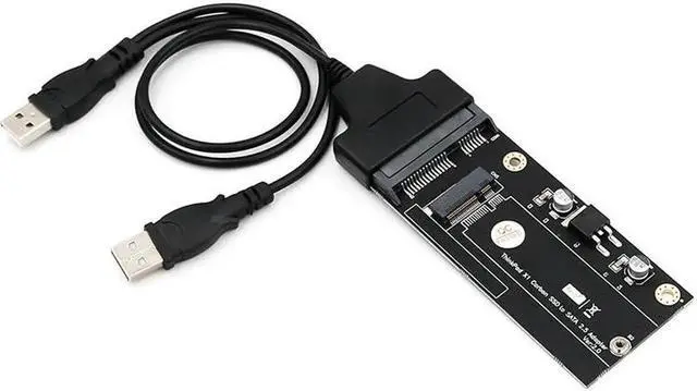 Alt view image 2 of 5 - Vszerda Add On Cards For LEN OVO/USB SATA/SSD Adapter Card SATA SSD Adapter Raiser for LEN OVO Carbon x1 for LEN OVO/Thinkpad x1 Carbon