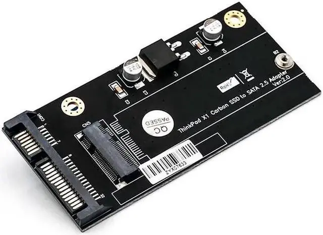 Alt view image 5 of 5 - Vszerda Add On Cards For LEN OVO/USB SATA/SSD Adapter Card SATA SSD Adapter Raiser for LEN OVO Carbon x1 for LEN OVO/Thinkpad x1 Carbon