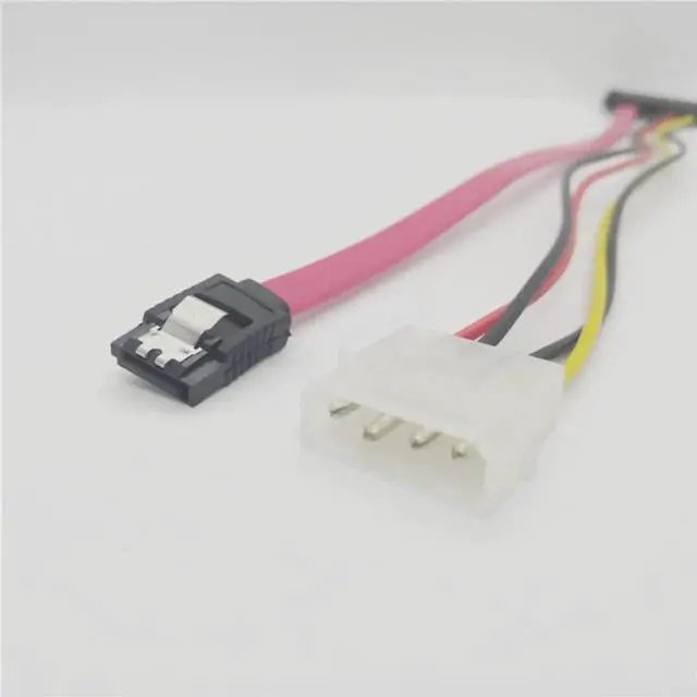 Alt view image 4 of 5 - Vszerda SATA 22Pin 7+15 to eSATA IDE Power Interface Conversion Cable Computer Extender Cable HDD 4Pin Power Supply