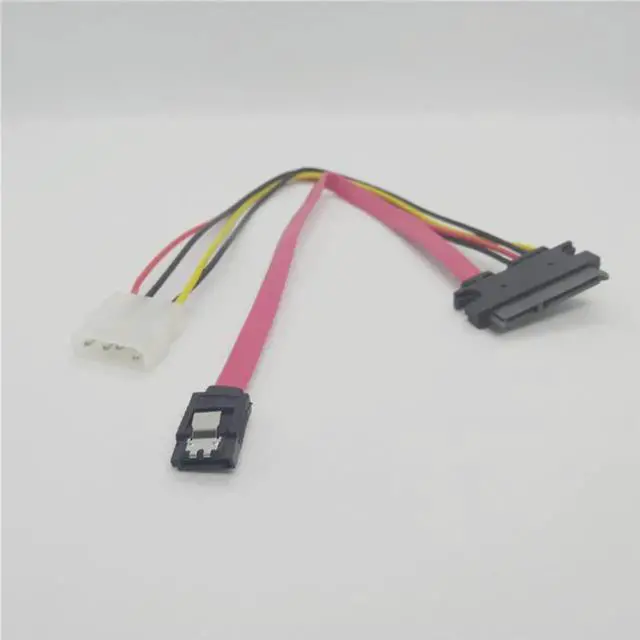 Main image of Vszerda SATA 22Pin 7+15 to eSATA IDE Power Interface Conversion Cable Computer Extender Cable HDD 4Pin Power Supply