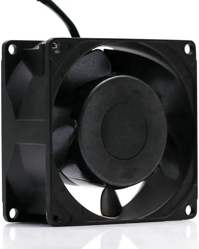 Alt view image 3 of 4 - Vszerda NMB-MAT 80mm 8cm AC Fan 3115PS-23W-B30 8038 230V High Temperature Resistant Aluminum Frame Cabinets Cooling Fan