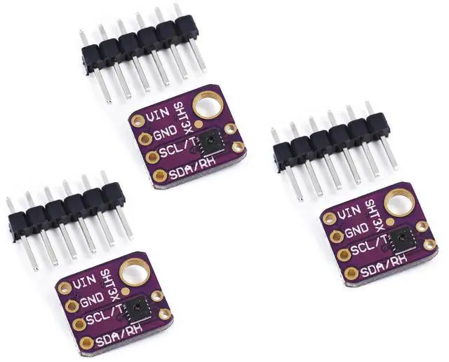 Main image of Vszerda SHT31-D SHT31 Temperature Humidity Sensor Module 2.4V-5.5V I2C IIC for Arduino 3pcs