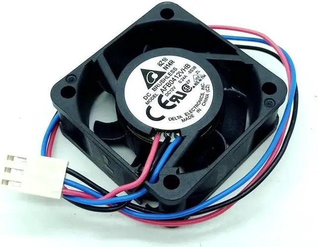 Alt view image 2 of 4 - Vszerda Brand For DELTA AFB0412SHB F00 AFB0412VHB tach speed sensor axial cooling fan 40*40*15mm