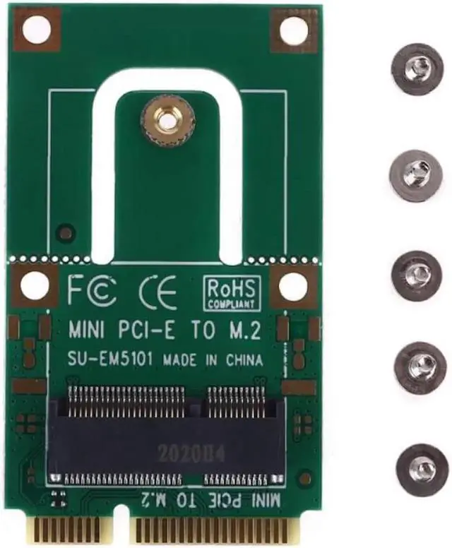 Main image of Vszerda Mini PCI-E to m2 Adapter Converter Expansion Card m2 Key NGFF E Interface for m2 Wireless WiFi Module for Laptop and Wholesalse