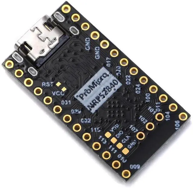 Alt view image 3 of 5 - Vszerda Pro Micro NRF52840 Development Board Wireless Bluetooth Charging Management Module 2.4GHz 3pcs