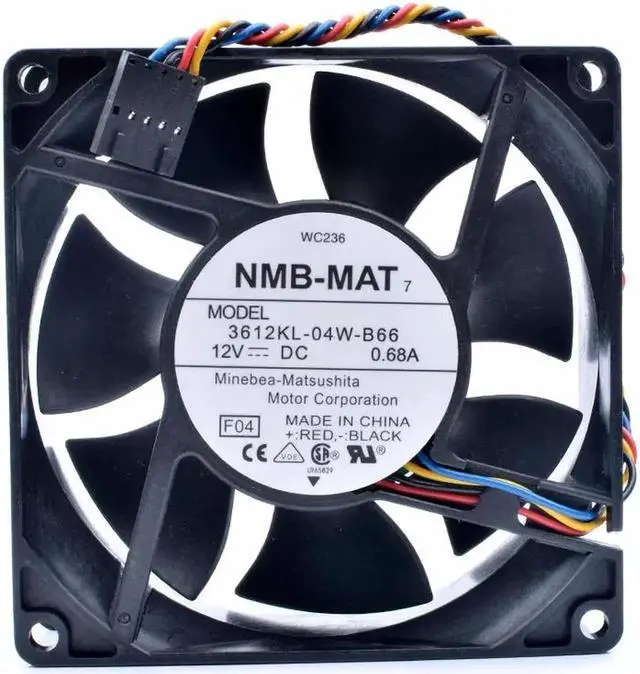 Main image of Vszerda 3612KL-04W-B66 9cm 9032 92x92x38mm 12V 0.68A server chassis cooling fan