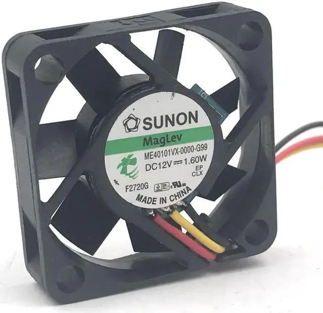 Alt view image 2 of 2 - Vszerda For Sunon ME40101VX-0000-G99 40mm 4010 40*40*10mm slim DC12V 1.60W mini axial case cooling fan 3-P 8500RPM 9.9CFM