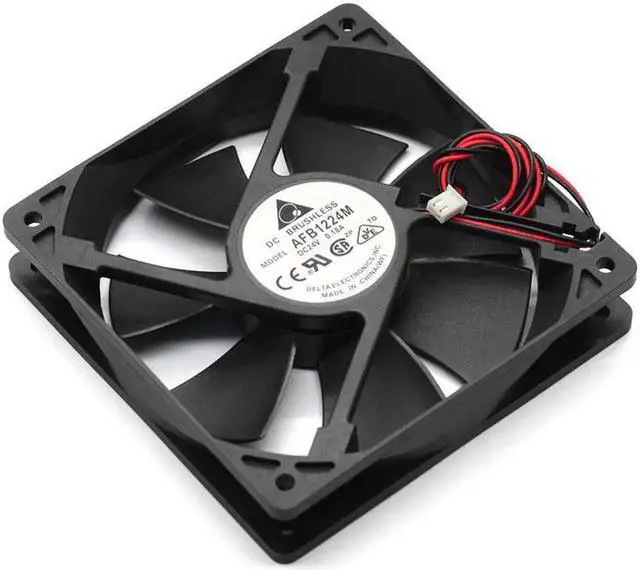 Alt view image 4 of 4 - Vszerda For Delta AFB1224M 12025 120mm 12cm DC 24V 0.18A 12CM/cm Converter Cooling Fan