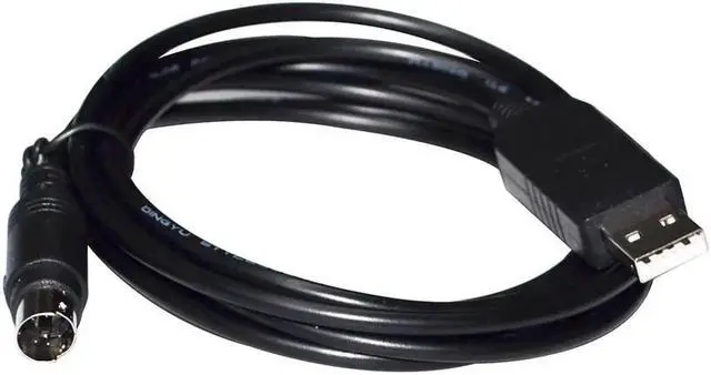 Alt view image 2 of 2 - Vszerda FT232RL USB TO MINI DIN 4 PIN MD4 ADAPTER RS232 SERIAL COMMUNICATION CABLE FOR TAKAHASHI TEMMA CONNECTION TO PC (DB9-MINI DIN) Cable length:(1.8m)
