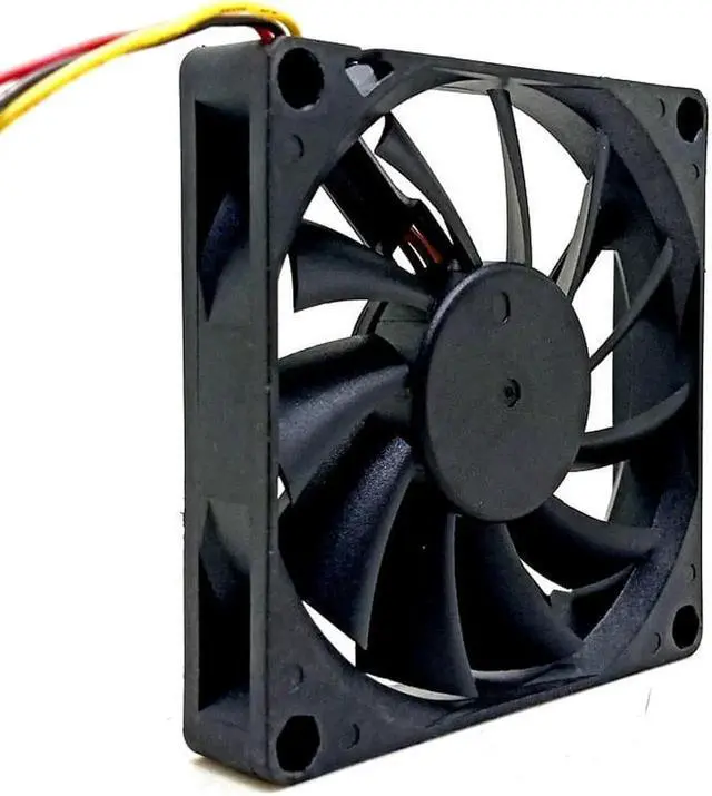 Alt view image 4 of 4 - Vszerda 80mm DC 24V Slim 15mm Cooling Fan 8cm NMB 3106KL-05W-B59 0.16A 80X80X 15 mm Case Cabinets PCB Server Inverter Fans