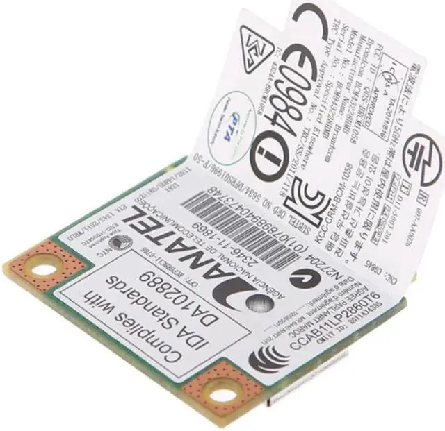Alt view image 3 of 4 - Vszerda BCM943228HMB Bluetooth Half Mini Pci-e Wireless WiFi Card For ThinkPad E430 E130