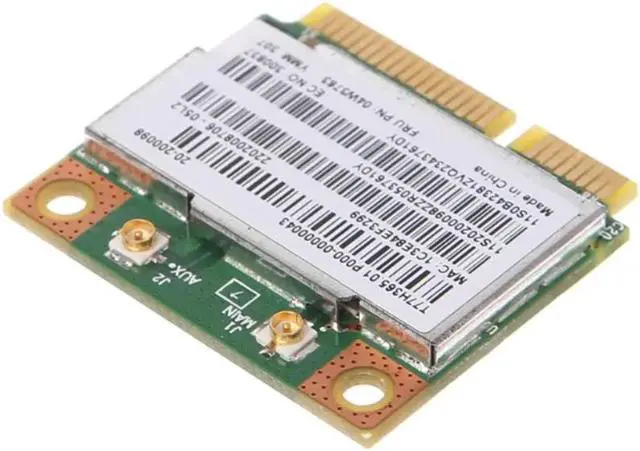 Alt view image 4 of 4 - Vszerda BCM943228HMB Bluetooth Half Mini Pci-e Wireless WiFi Card For ThinkPad E430 E130
