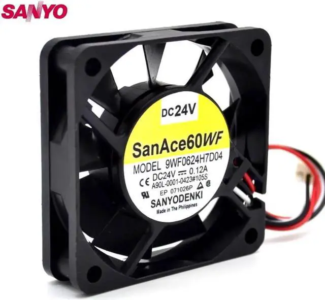 Main image of Vszerda 9WF0624H7D04 A90L-0001-0423#105S 24V 0.12A 6015 6cm 60mm cooling fan