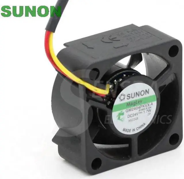 Alt view image 4 of 4 - Vszerda For Sunon GM2404PKVX-A 24V 1.7W 4cm 4020 4*4*2CM 40*40*20MM cpu cooler heatsink axial Cooling Fan