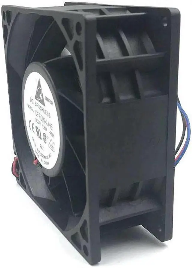 Alt view image 4 of 6 - Vszerda for delta 9cm QFR0924UHE 9238 92*92*38mm DC 24v 1.2A 3wire Cooling fan 8300RPM 131.76CFM