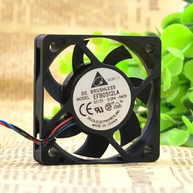 Main image of Vszerda for delta EFB0512LA 5010 DC 12V 0.08A tach slim 5cm ultra-thin axial cooling fan
