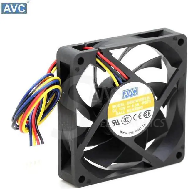 Main image of Vszerda For AVC DE07015B12L 7cm 70*70*15mm 70mm computer case cpu cooling fans 12V 0. 3A 7CM 7015 cooler