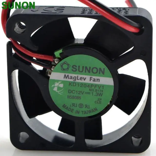Alt view image 3 of 3 - VszerdaFor Sunon KD1204PFV1 4010 4CM 12V 1.3W power charger cooling fan