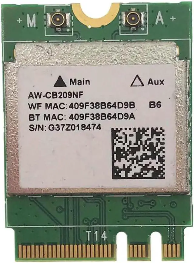 Main image of Vszerda For AW-CB209NF Realtek RTL8821AE Dual Band 2.4+5GHz 433M Bluetooth V4.0 NGFF M.2 Wifi WLAN 802.11ac Wireless Card