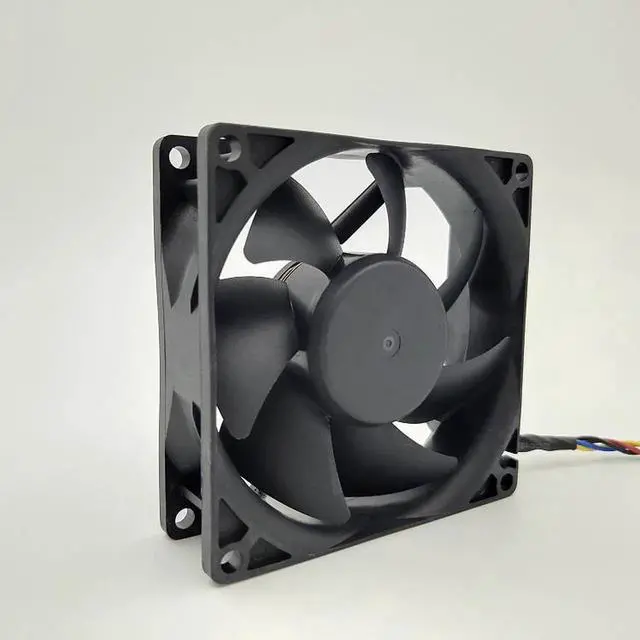 Alt view image 3 of 4 - Vszerda 80mm Mute Pwm Cpu PC Cooling Fan,Sunon MF80251V3-1Q03C-S9A 80X80X25mm 12V 1.01W 4P 4Wire Water Cool Fans Quiet Low Noise