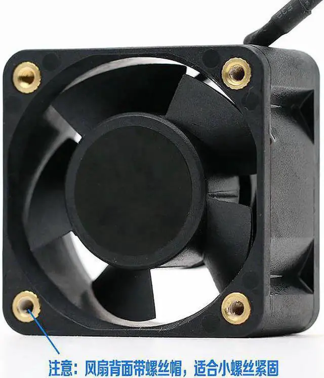 Alt view image 2 of 6 - Vszerda For Sunon MB40201VX-0000-G99 40*40*20MM 4CM DC12V 1.38W Speed Signal case axial cooling fan