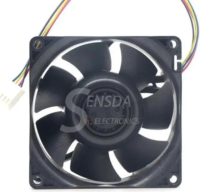 Alt view image 2 of 2 - Vszerda H80E12BUA7-07T11 8038 80mm 12V 1.6A PowerEdge C2100 High Speed Powerful Cooling Fan K95P3