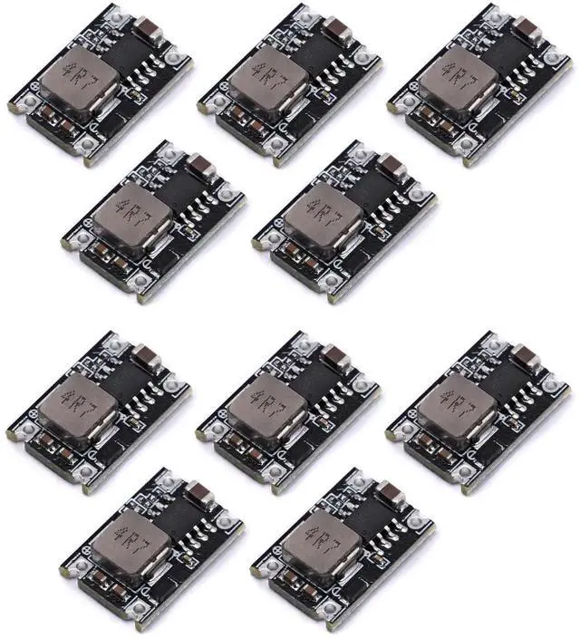 Main image of Vszerda 3A Mini DC-DC Buck Step Down Converter Board Module 5V-30V to 5V DC DC Voltage Regulator PCB Board Power Buck Module 10pcs