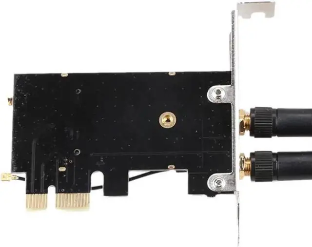 Alt view image 3 of 5 - Vszerda Wireless Card to pciE-1X to NGFF-Ekey PCIE Laptop Pc WIFI WLAN Card Adapter Dual Antenna Adapter Board