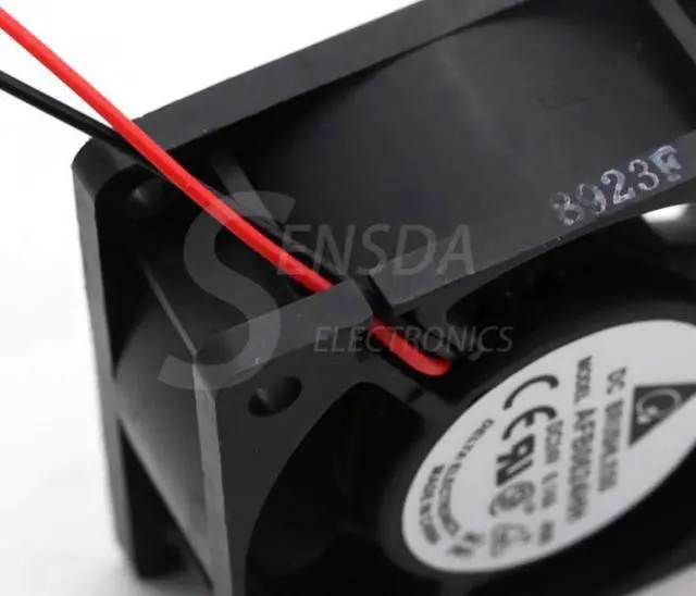 Alt view image 3 of 4 - Vszerda Delta AFB0624HH 60*60*25mm DC 24V 0.14A 5000RPM dual ball beraing Cooling fan