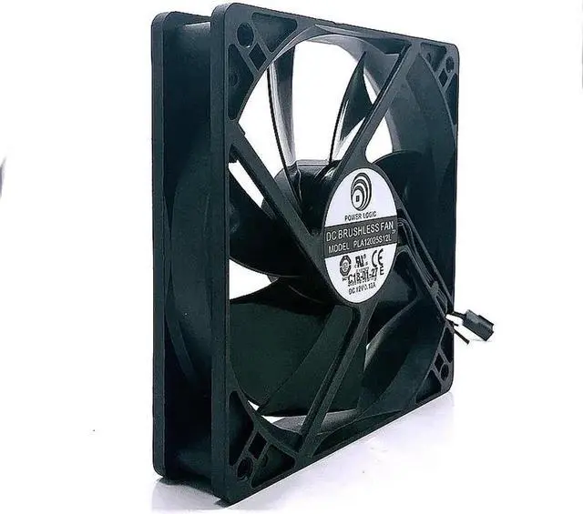 Alt view image 3 of 4 - Vszerda Mute Silent 120mm Computer PC Cooling Fan,120X120X25mm 12CM PLA12025S12L 12025 DC 12V 0.12A CPU Cooler