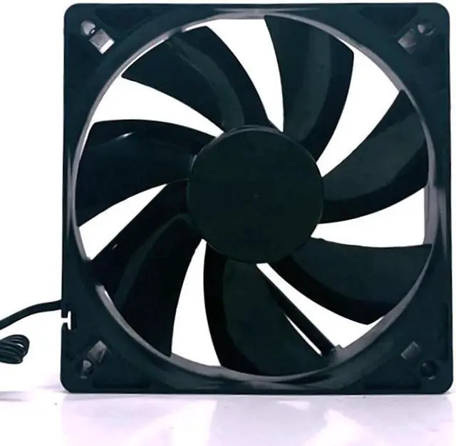 Alt view image 2 of 4 - Vszerda Mute Silent 120mm Computer PC Cooling Fan,120X120X25mm 12CM PLA12025S12L 12025 DC 12V 0.12A CPU Cooler