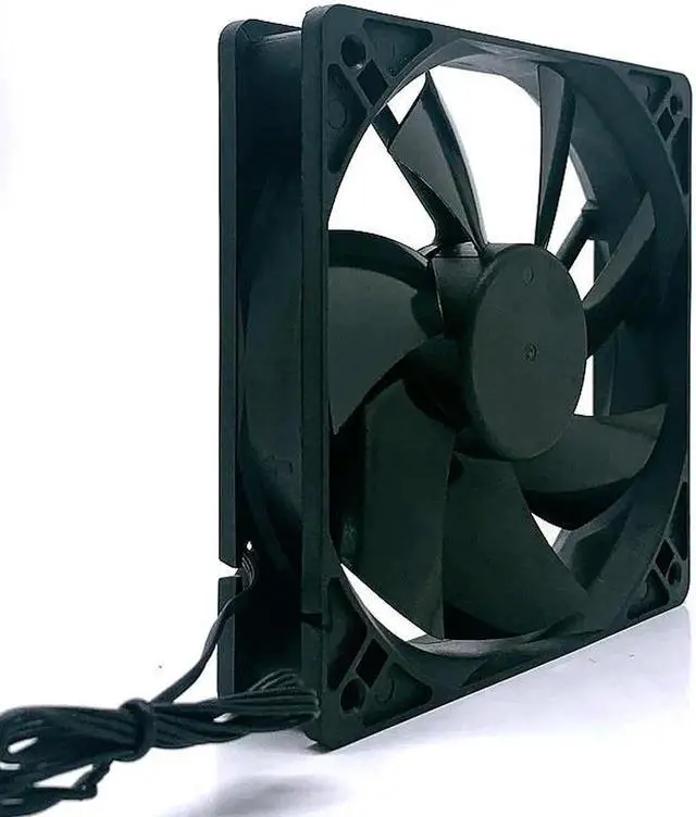 Alt view image 4 of 4 - Vszerda Mute Silent 120mm Computer PC Cooling Fan,120X120X25mm 12CM PLA12025S12L 12025 DC 12V 0.12A CPU Cooler