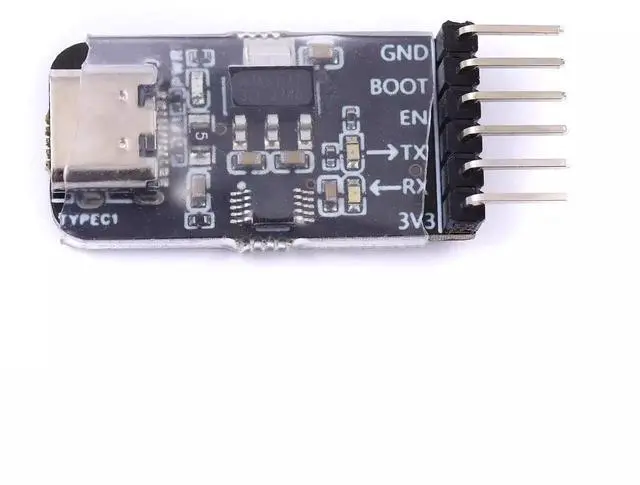Alt view image 3 of 5 - Vszerda Auto Downloader Burner USB to Serial Burner Module USB to TTL Module for ESP32 ESP8266 3pcs