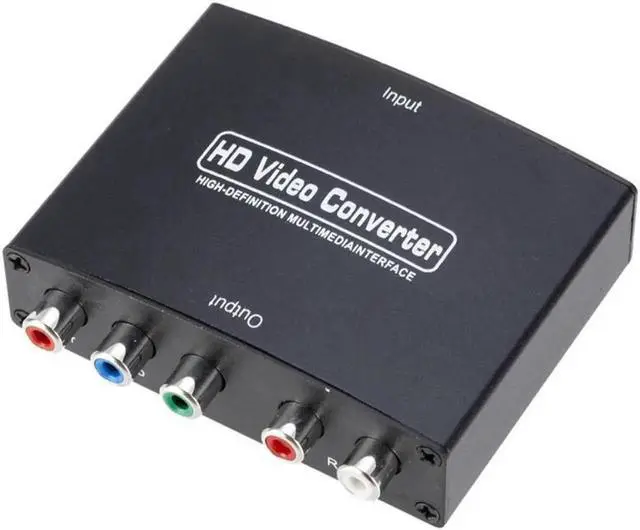Main image of Vszerda 1080P HD Video Converter HDMI-compatible To YPBPR Component R/L Audio Adapter for TV PC Set-Top Box Computer Accessories